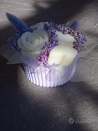 Bouquet in cera di soia profumata 