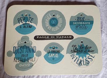 Palle di Natale in cartone