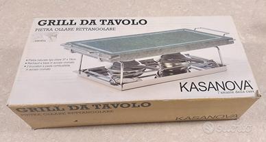 Kasanova grill da tavolo pietra ollare