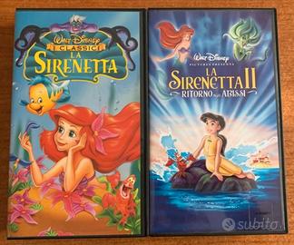 VHS - Walt Disney - La sirenetta