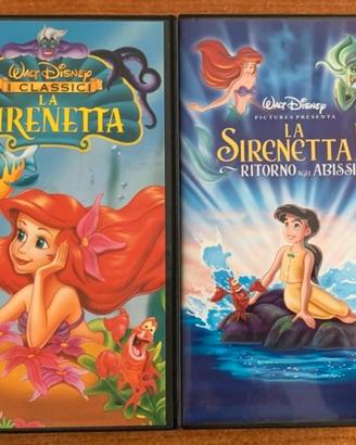 VHS - Walt Disney - La sirenetta