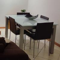 Tavolo in cristallo Calligaris