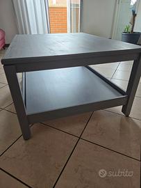 Tavolino da salotto grigio moderno – 100x75x49 cm