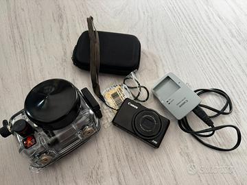 Kit Fotocamera con custodia subaquea (Canon S90)