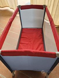 Lettino da campeggio con materassino