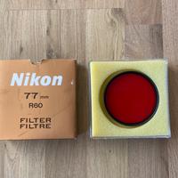 Filtro Nikon R60.   77mm
