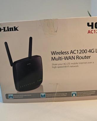 📡 D-LINK Router Wireless AC1200 4G LTE – Connessi