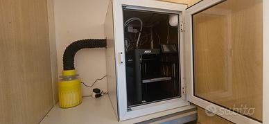 stampante 3d ad5x+custodia+filtro+extra+ore 46