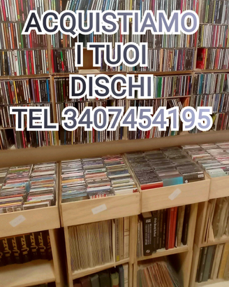 Compriamo Dischi in Vinile, CD, usati e nuovi