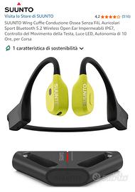 Cuffie Suunto Wing conduzione ossea bluetooth 5.2