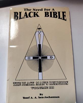 Libro The Need for a Black Bible (Bibbia Nera)