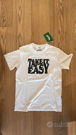 T-shirt bambino higgins bianca nuova 158/164