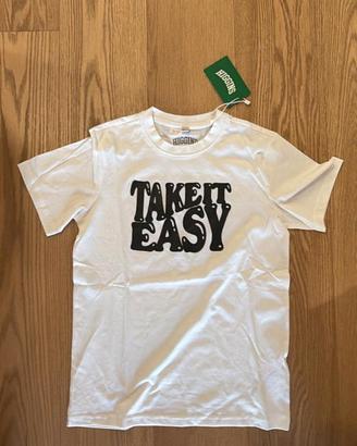 T-shirt bambino higgins bianca nuova 158/164