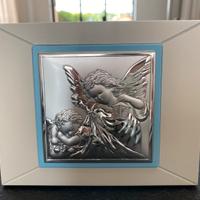 Quadretto Neonato argento