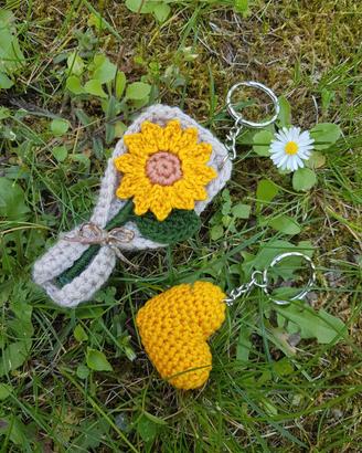 Set due portachiavi.