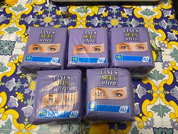 Assorbenti lines seta ultra