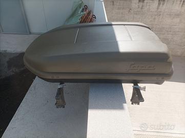 Baule auto portapacchi FAPA da 200 litri