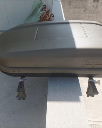 Baule auto portapacchi FAPA da 200 litri