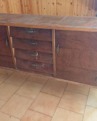 credenza bassa antica