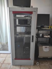 Rack 27u con accessori 