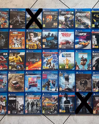 3 Giochi Ps4 / Playstation 4 a Scelta per 30