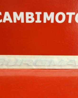 ADESIVO DECALCO EMBLEMA SUZUKI BURGMAN