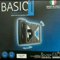 Staffa supporto porta TV orientabile Led Lcd