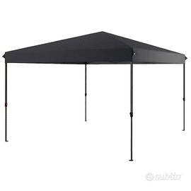 Gazebo Pieghevole 3.6x3.6m con Apertura a Bottone,