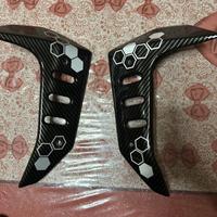 Fianchetti radiatore fz6 trama carbonio