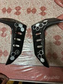 Fianchetti radiatore fz6 trama carbonio