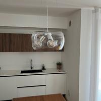 Lampadario vetro design