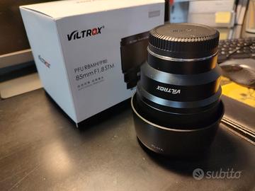 viltrox 85mm f 1.8 per fuji X