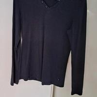 Maglietta North Sails con collo a V e bottoni
