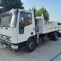 Eurocargo ribaltabile con la gru