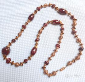 Collana vetro di Murano e Avventurina