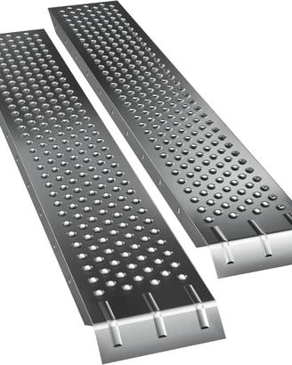 MONZANA® 2x Rampa di Carico Max. 400kg Acciaio