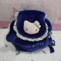 Hello kitty vintage zainetto e borsetta peluche