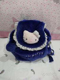 Hello kitty vintage zainetto e borsetta peluche