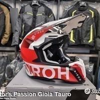 AIROH Casco Cross Twist 2.0 - Lift - Red Matt