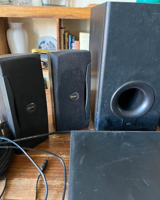 home Impianto Home Theater TEAC 5.1 completo + sut