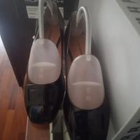 scarpe classiche vernice nera donna