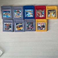 Cassette gameboy originali prima versione