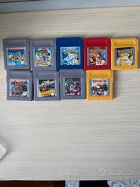 Cassette gameboy originali prima versione