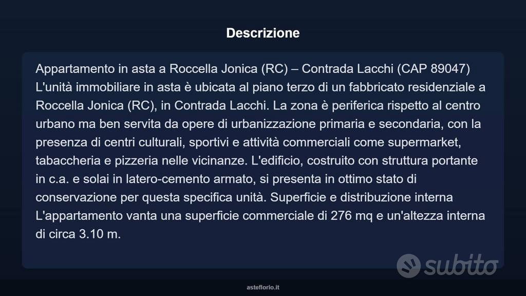 Appartamento – Roccella Ionica, Reggio Calabria - Vista 3