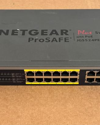 Switch Netgear Prosafe Plus - 24 porte