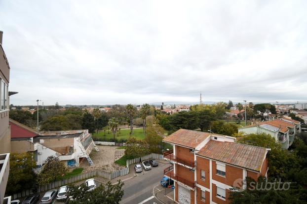 Quadrilocale panoramico in zona Clinica