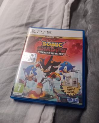SonicXShadowGENERATIONS(COME NUOVO+codice usato)