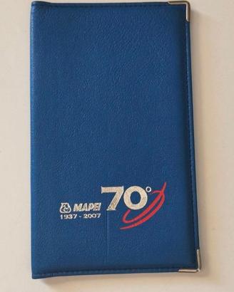 Taccuino promozionale 70 anni di Mapei (1937–2007)