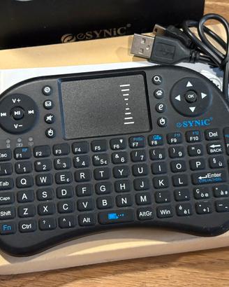 Mini Tastiera Wireless Retroilluminata