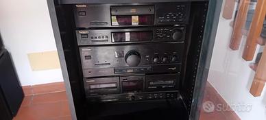 stereo con CD /mangiacasette 2 casse